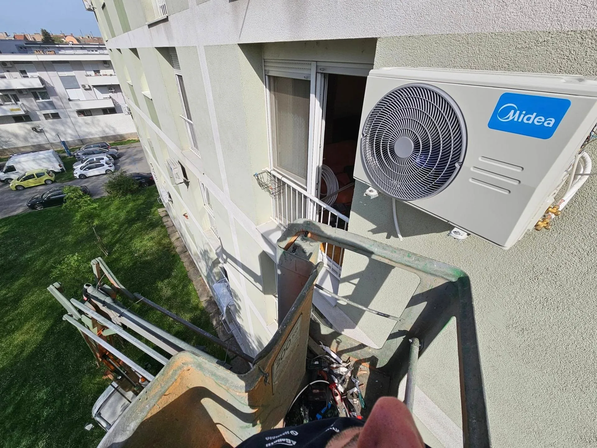 Alpinistički radovi na visini — Airos Osijek